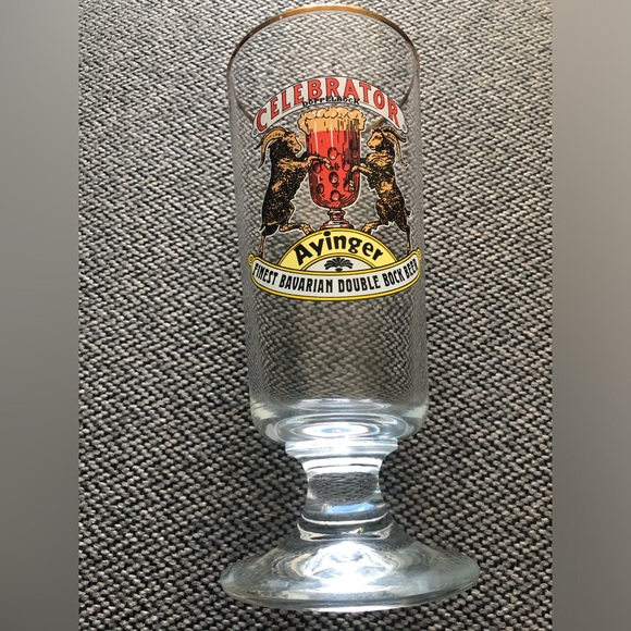 Celebrator Doppelbock Ayinger Glass Beer Glass - Picture 1 of 2